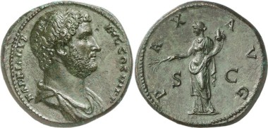Sestertius of Hadrian, Ancient Rome