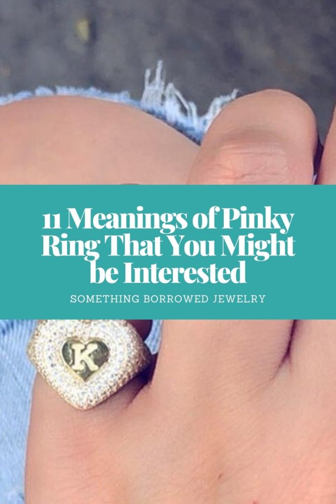 Ring means pinky what What rings
