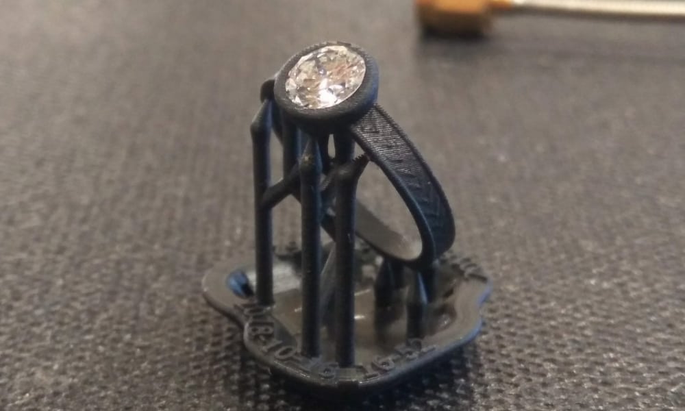 3D-Printed Engagement Ring