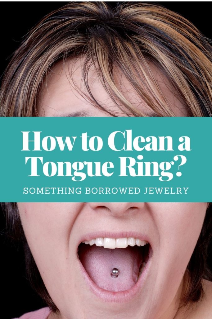 How to Clean a Tongue Ring 3