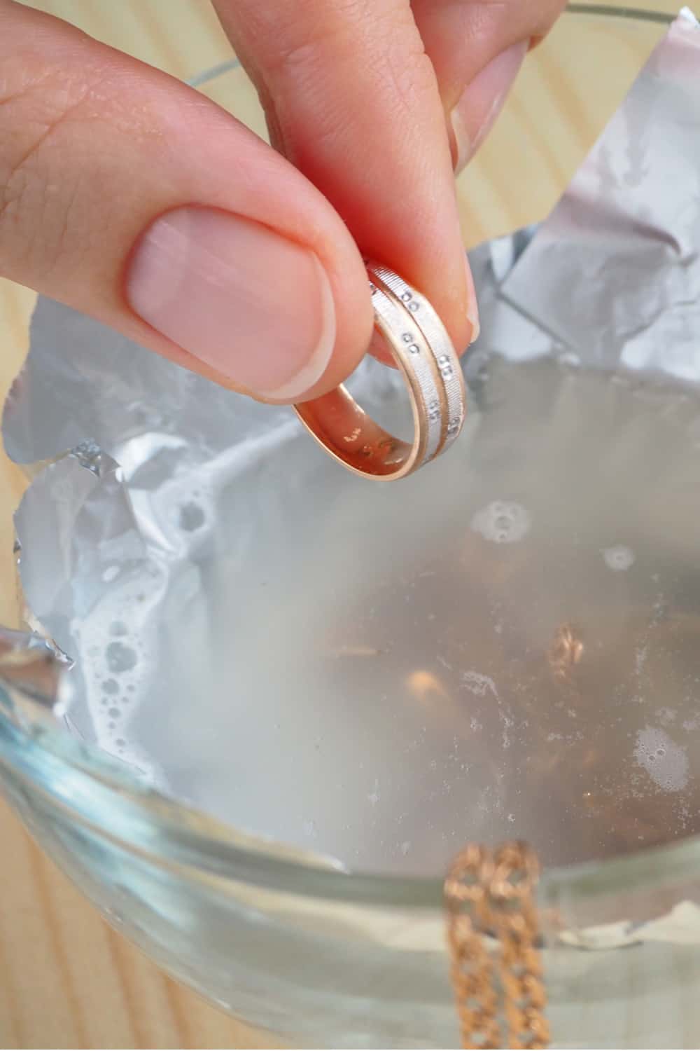 How to Clean Gold rings