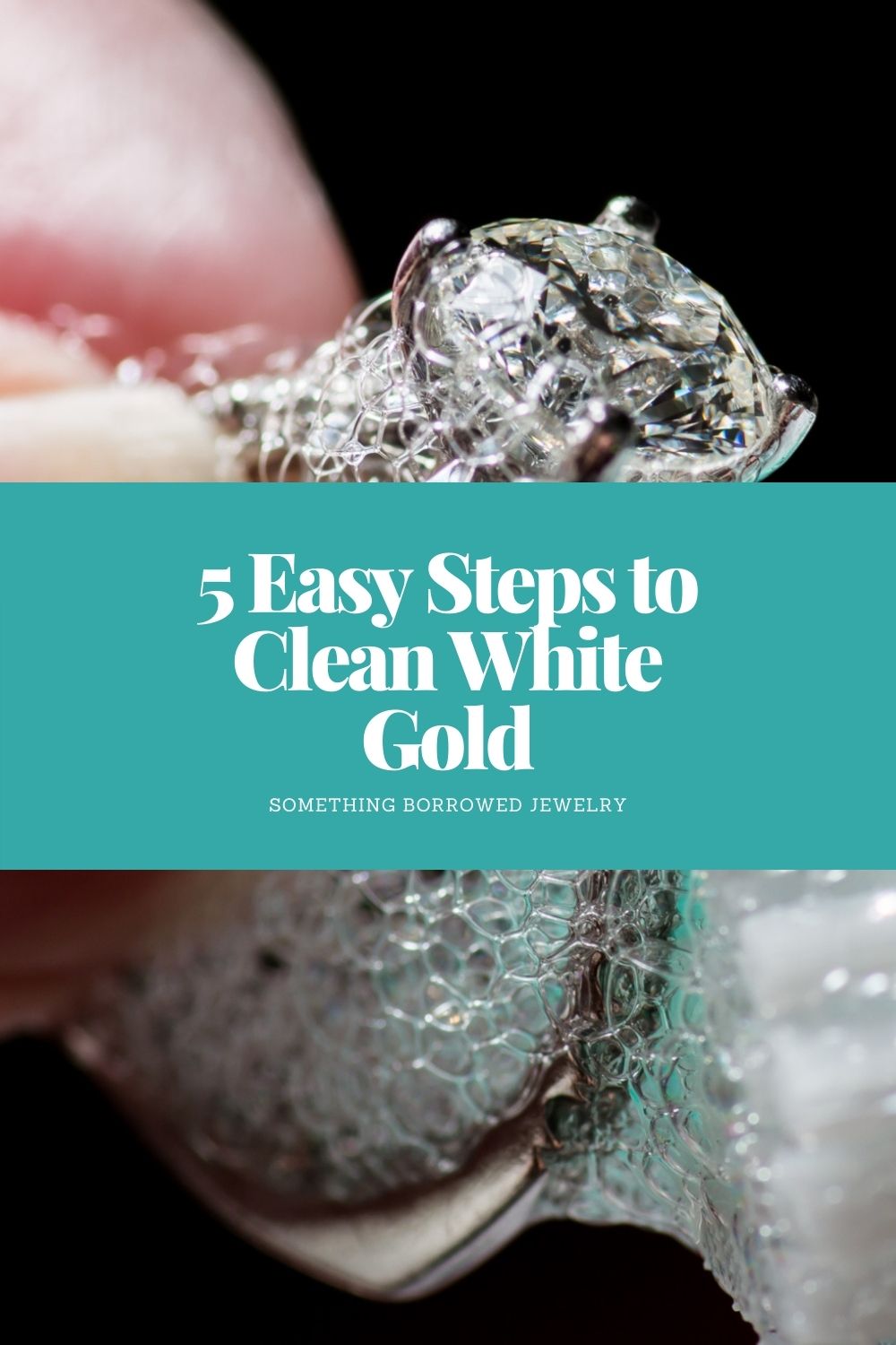 5 Easy Steps to Clean White Gold pin