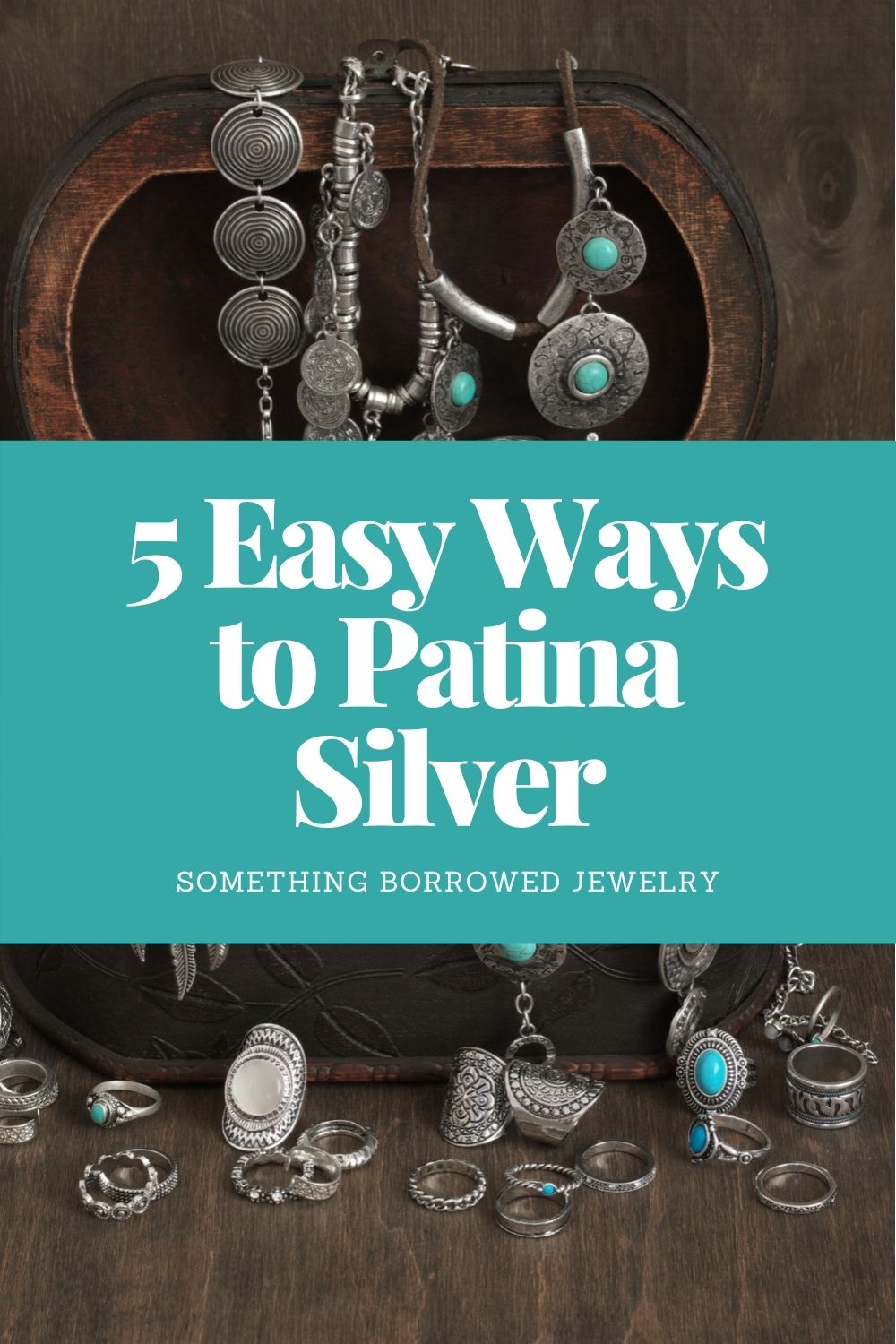 5 Easy Ways to Patina Silver pin 2