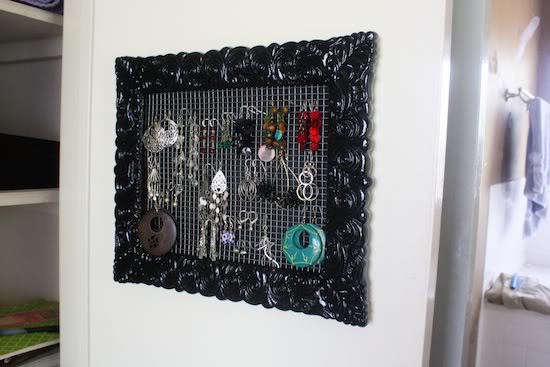 A Wall-Hanging Necklace Holder – Love & Renovations