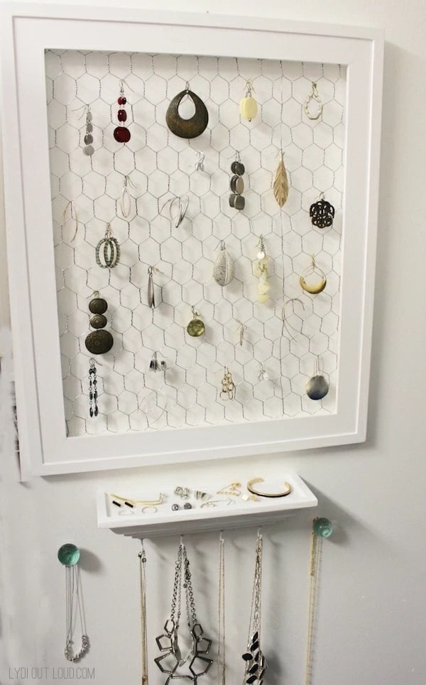 DIY Jewelry Organizer – Lydi Out Loud