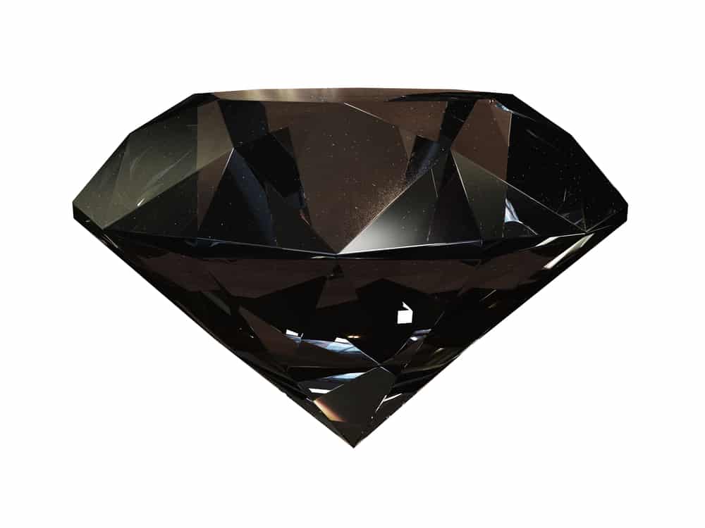 How Do Black Diamonds Get Their Color
