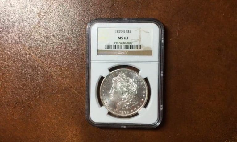 How much is an 1879 silver dollar worth?