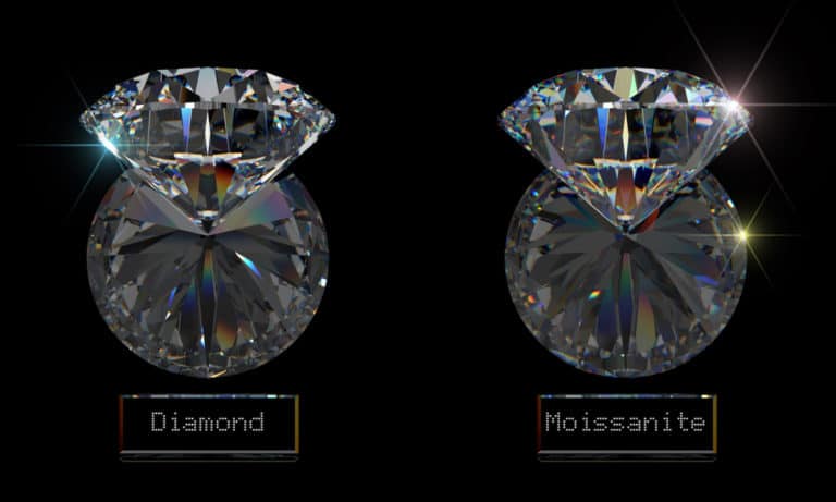 Moissanite vs. Diamond What's the Difference