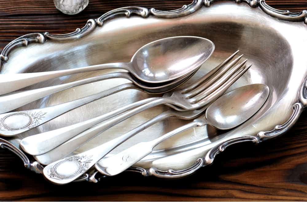 What items are made out of German Silver