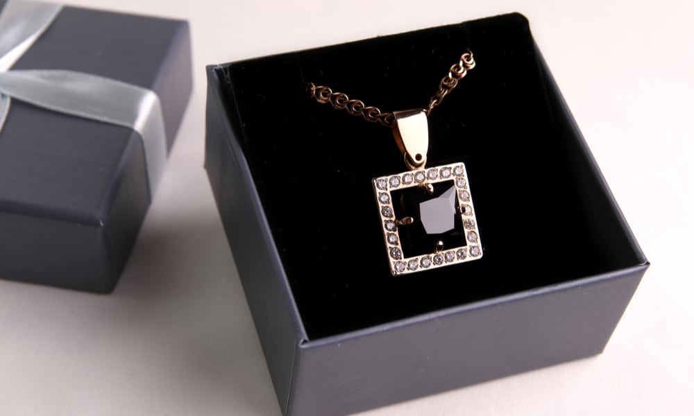 Jewelry Packaging Box Necklace Bracelet Valentine's Day Birthday Gift Classic 