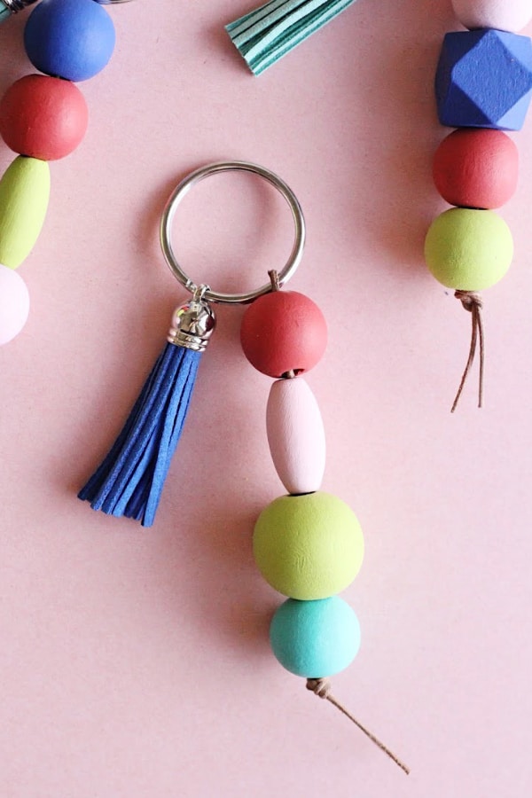Easy DIY Keychains with Wood Beads – Consumer Crafts
