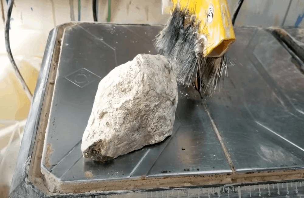 Ensure your rocks are clean