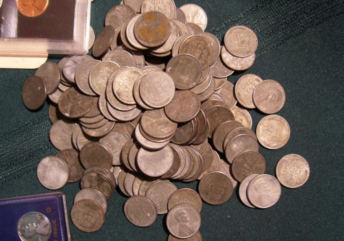 Average circulated Lincoln penny condition