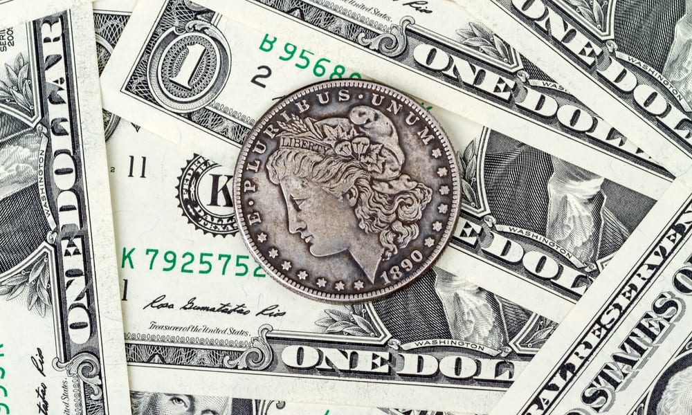 Value of Coin 1890 Morgan Silver Dollar