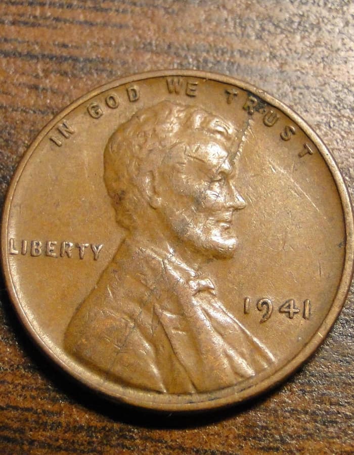 Opened 1941-P F Lincoln Cent Roll No Reserve! 
