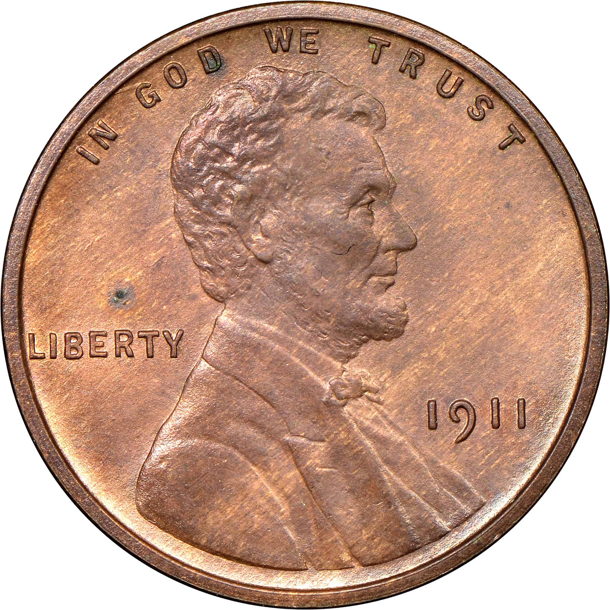 1911 Wheat Penny Obverse