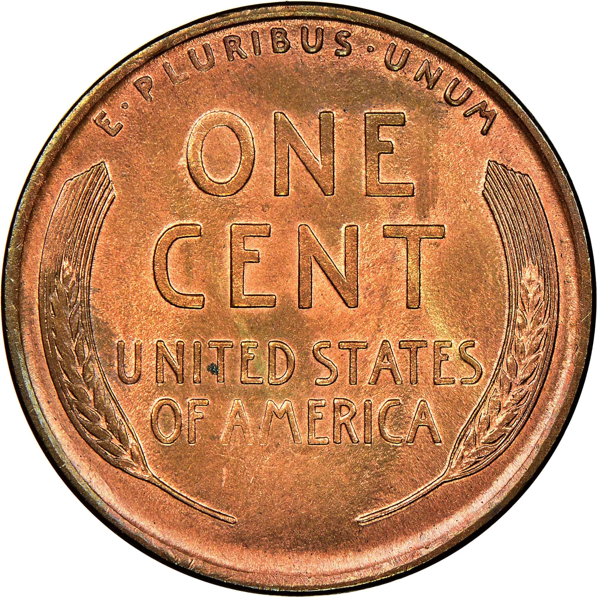 1911 Wheat Penny Reverse