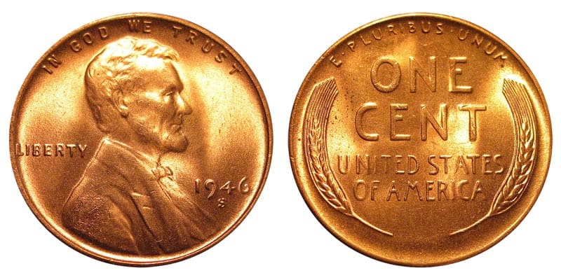 1946 Wheat Penny Appearance