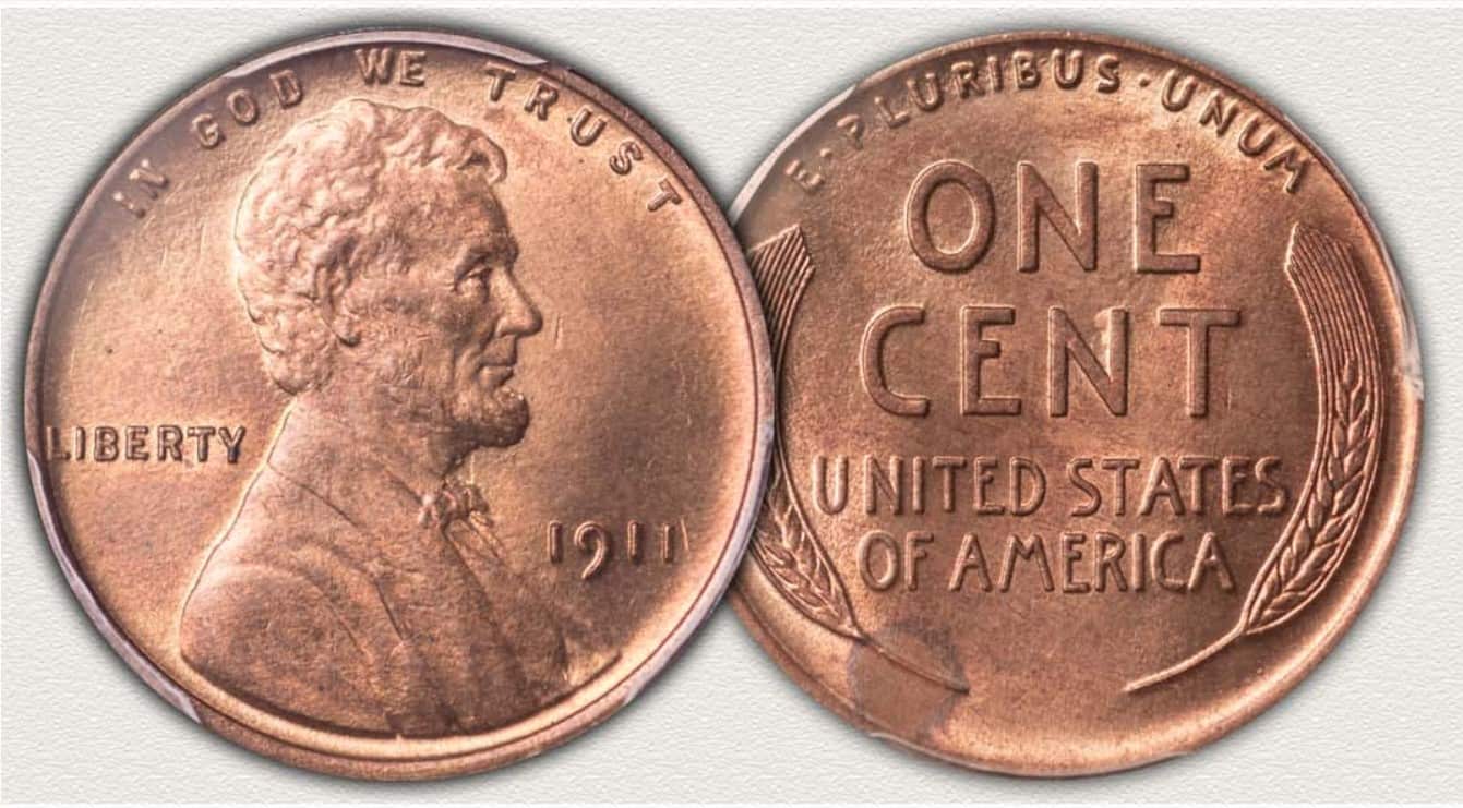 About the 1911 Lincoln Wheat Penny