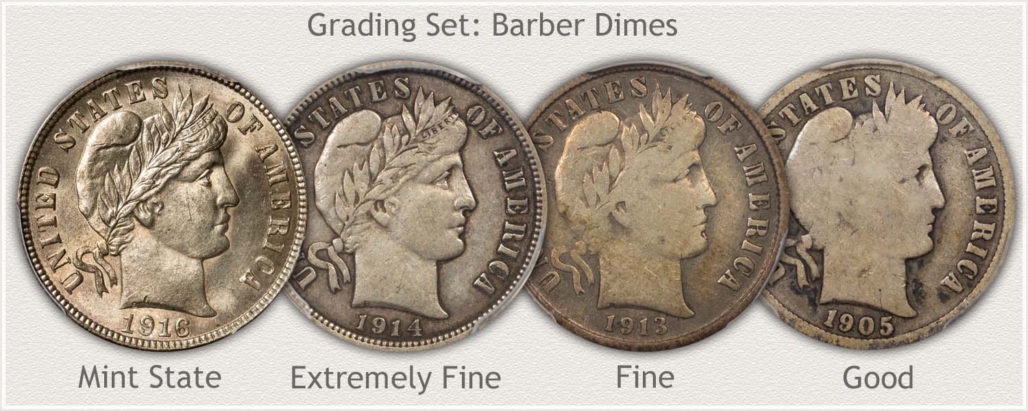 Factors that influence the Barber Dime Value