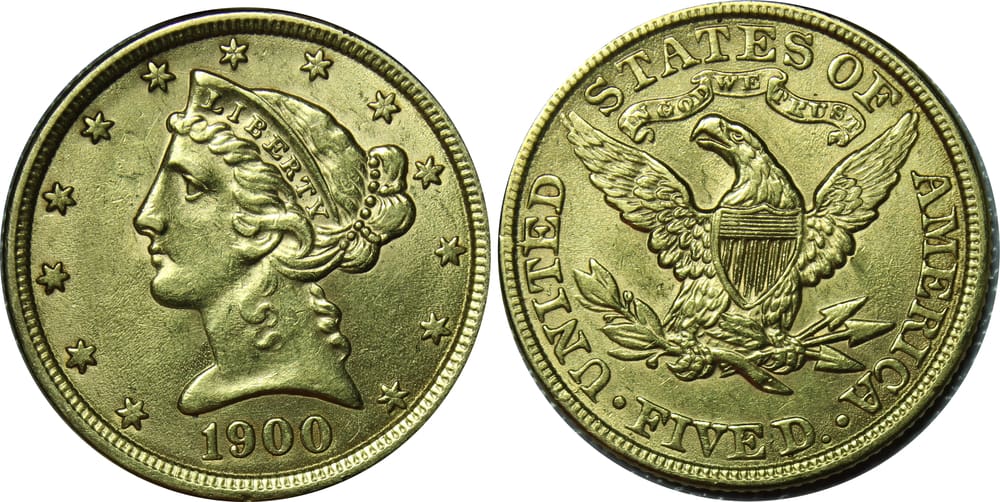 How Much is a Liberty Five Dollar Gold Coin Worth? (Price Chart)