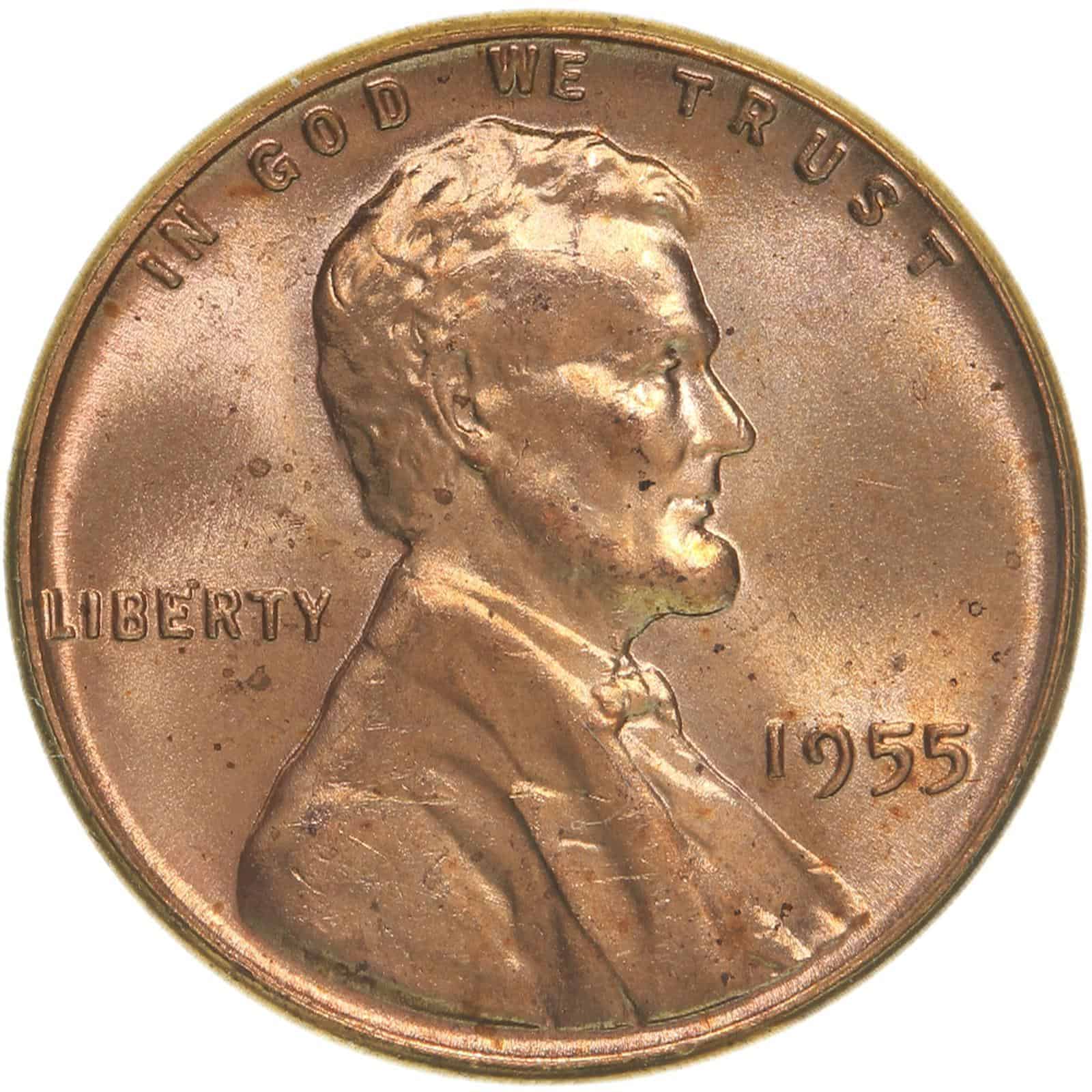 Obverse (head) features)