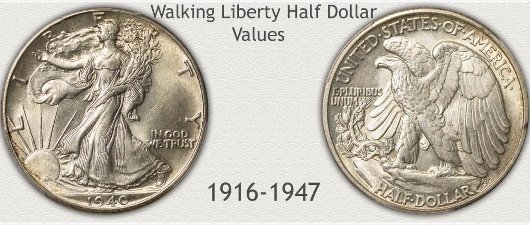 Walking Liberty half dollar value
