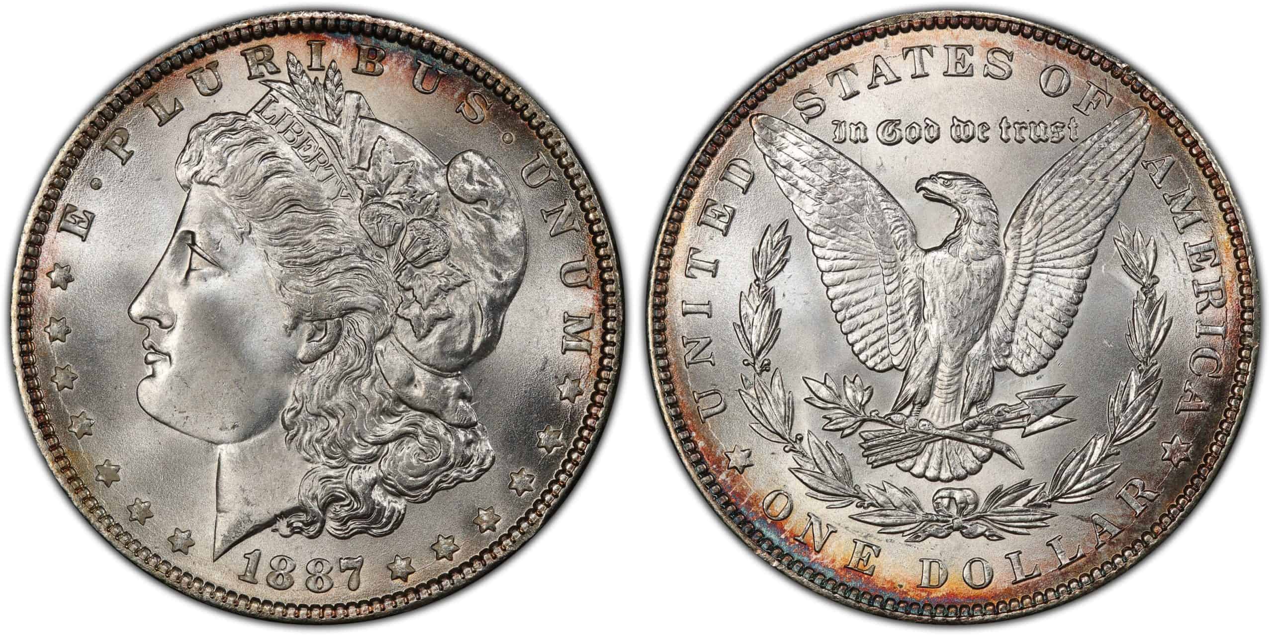 What is the Morgan silver dollar coin
