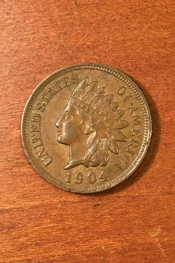 1904 Indian Head Penny Design