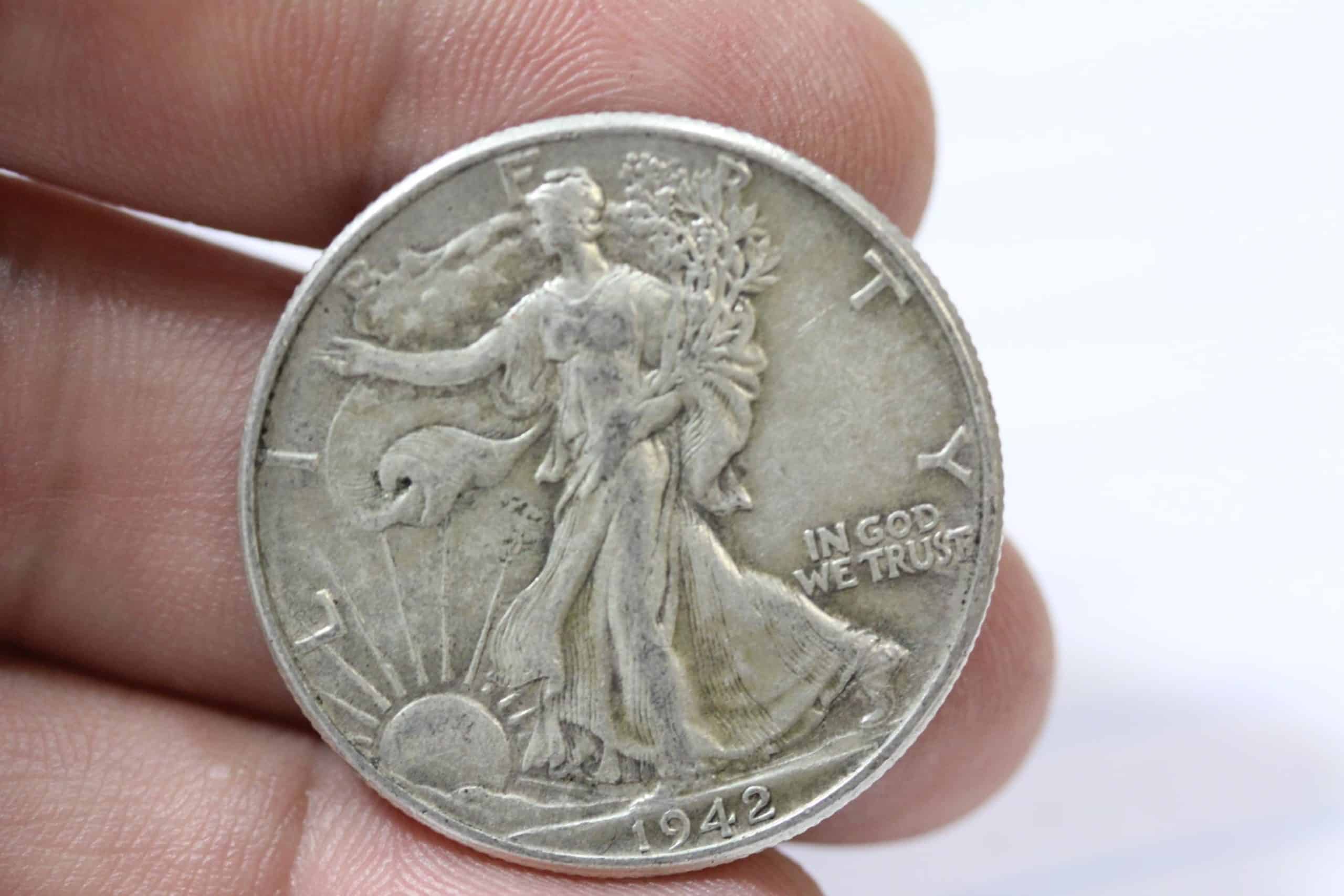 Details about   1942-S San Francisco Mint Silver Walking Liberty Half-VF-042520-0081 