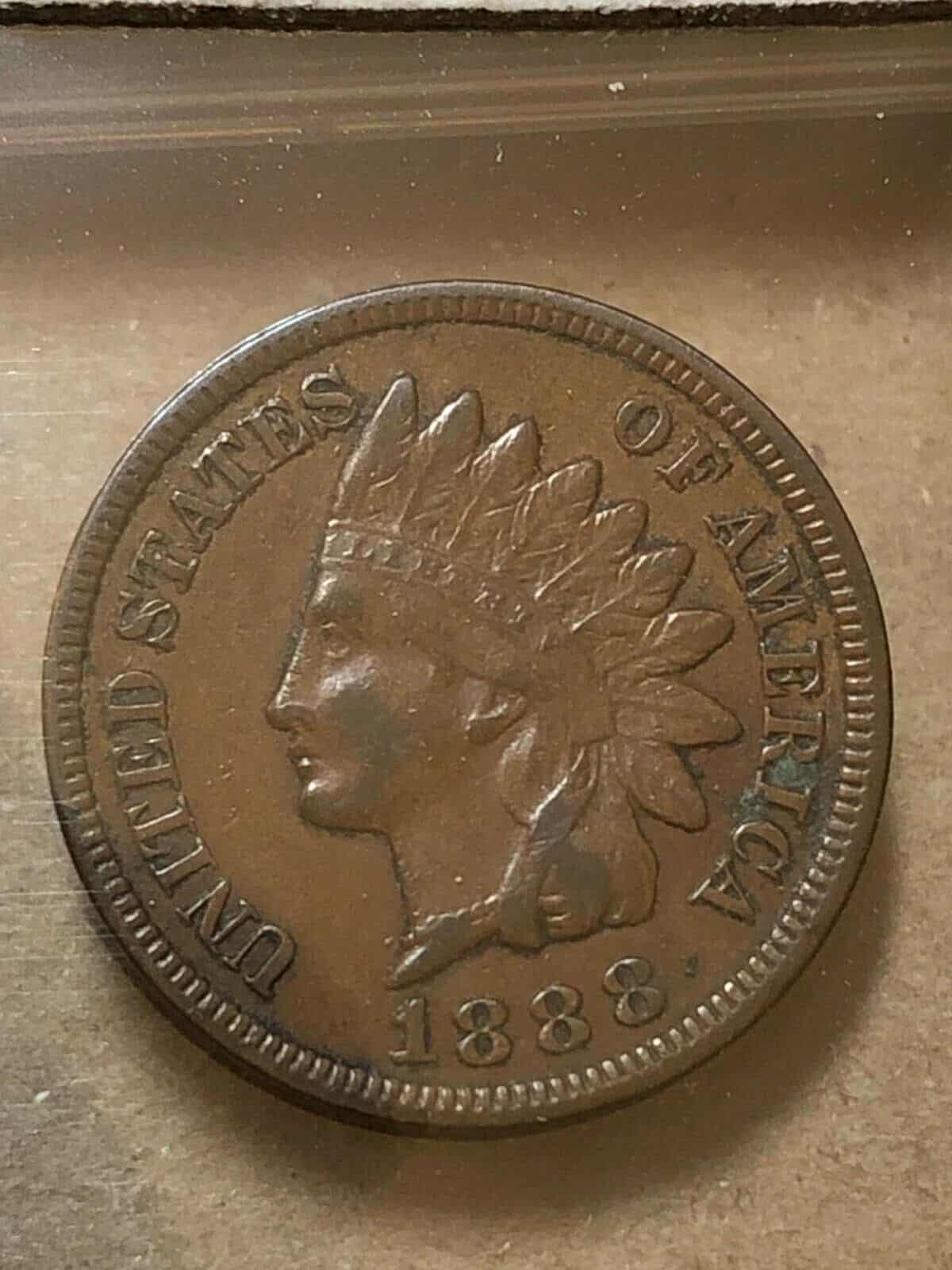 1888 Indian Head Penny Grading