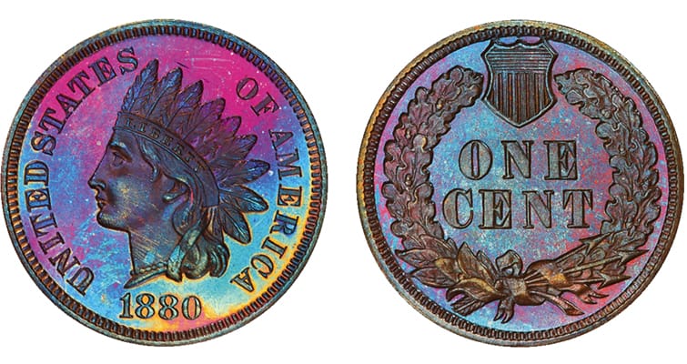 1888 Indian head penny proof