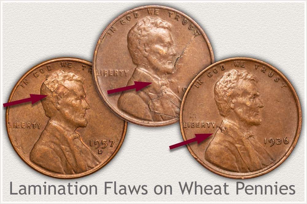 1957 Wheat Penny Errors