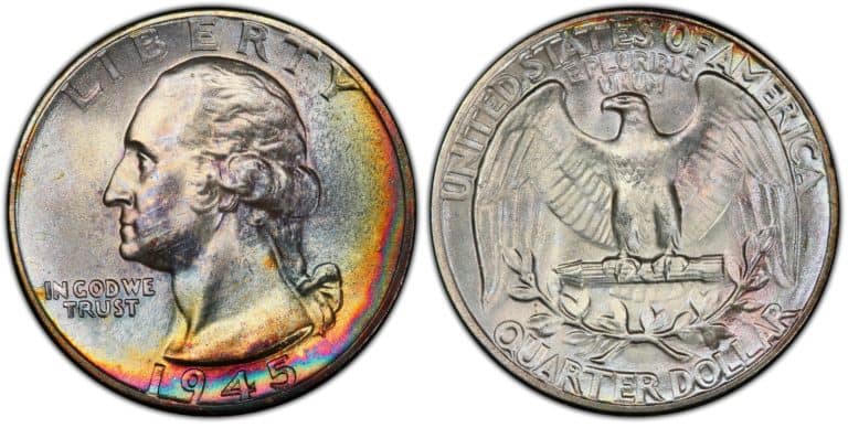 How Much is an 1945 Silver Quarter Worth? (Price Chart)