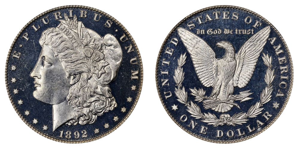 1892 Morgan Silver Dollar History