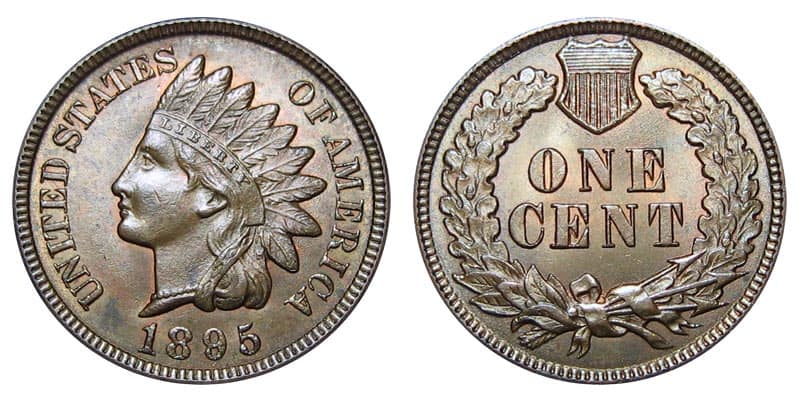 1895 Indian Head Penny History