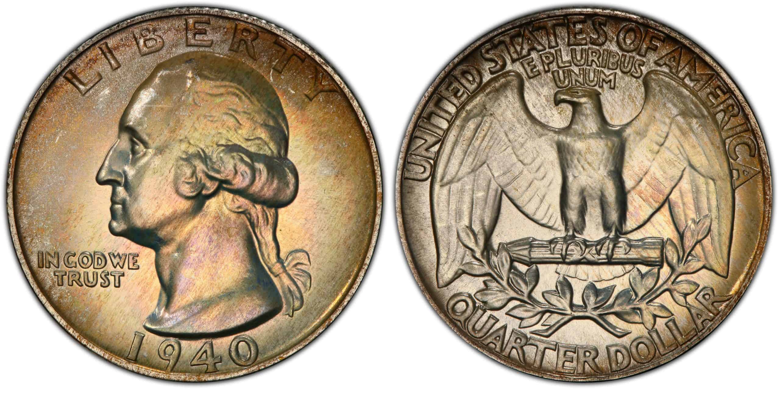 1940 proof Quarter