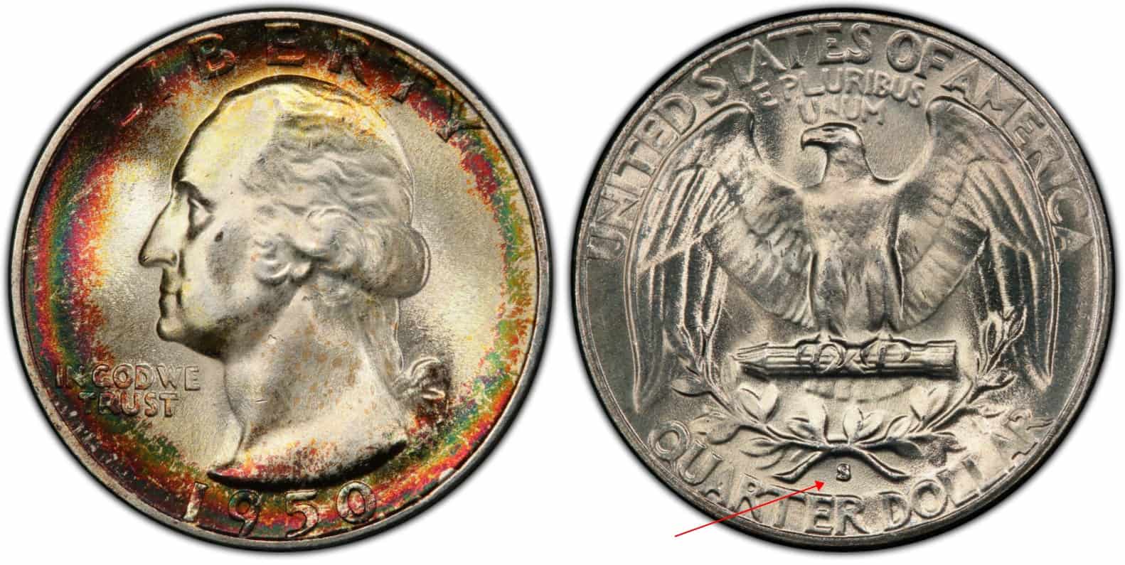 1950 S Quarter