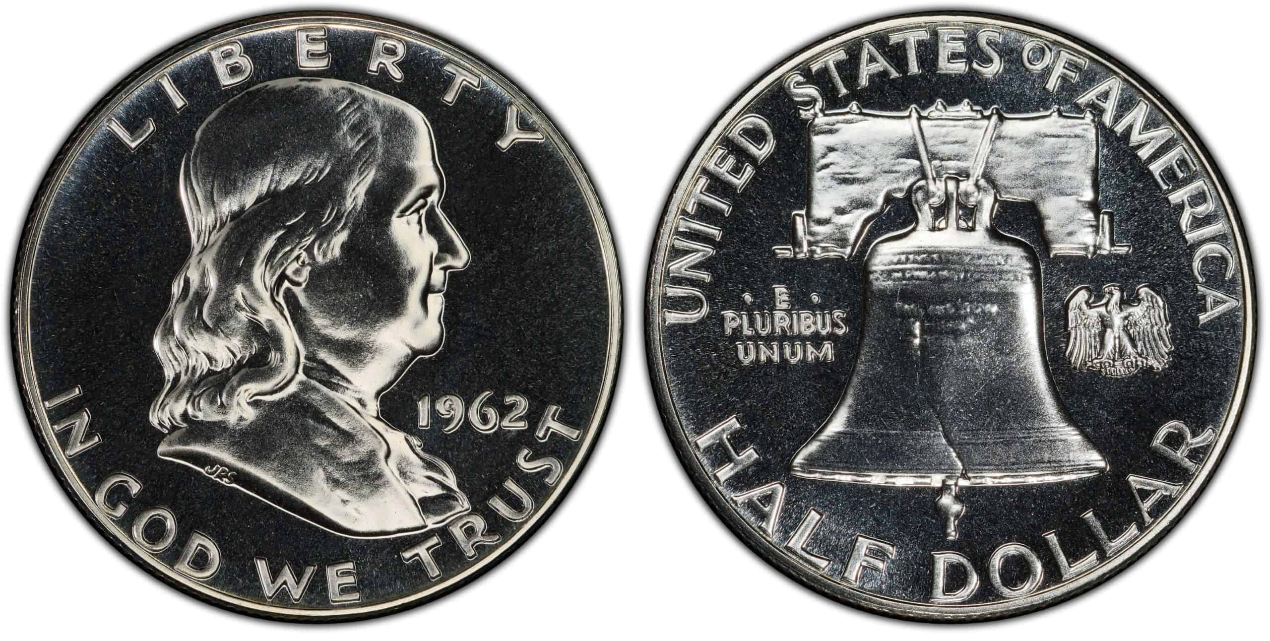 1953 proof Franklin half dollar