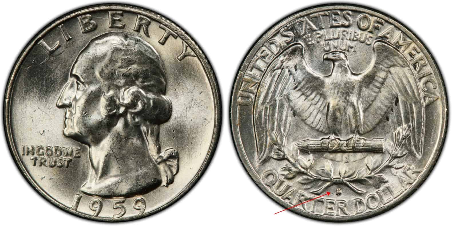 1959 D Quarter
