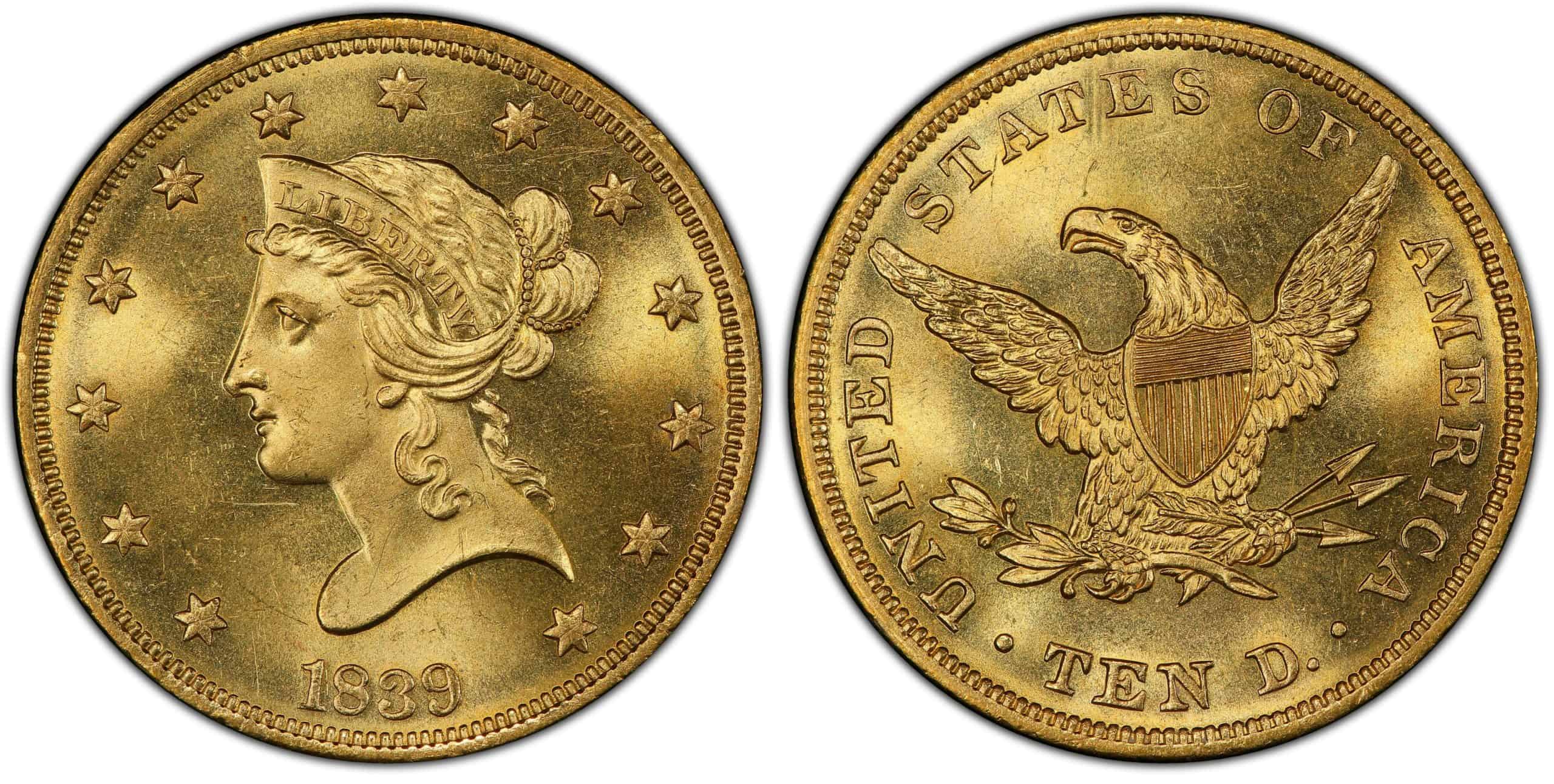 $10 Coronet Gold Eagle History