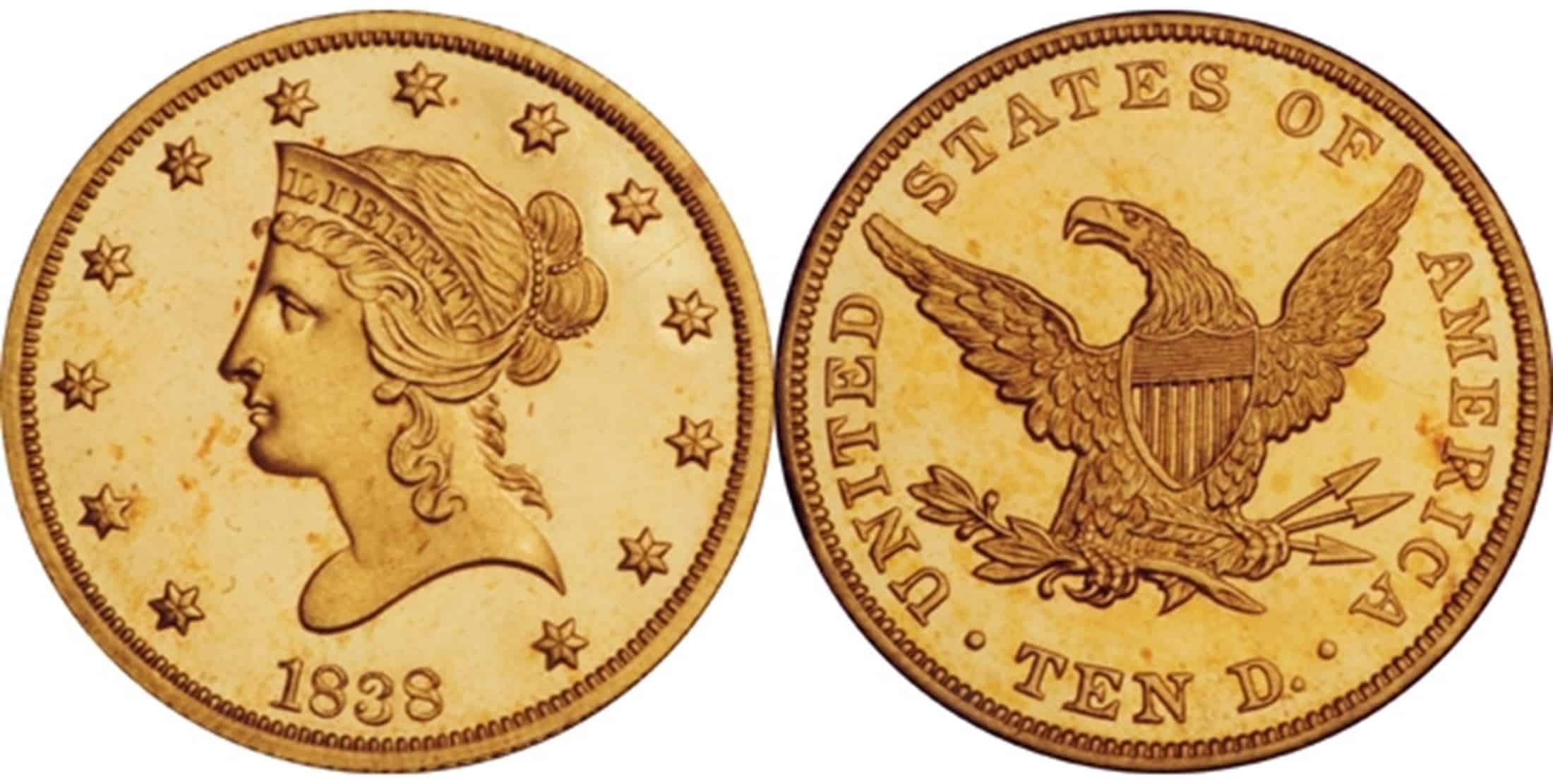 $10 Coronet gold eagle proofs