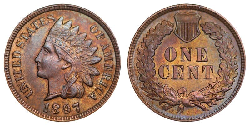 1897 Indian Head Penny Types