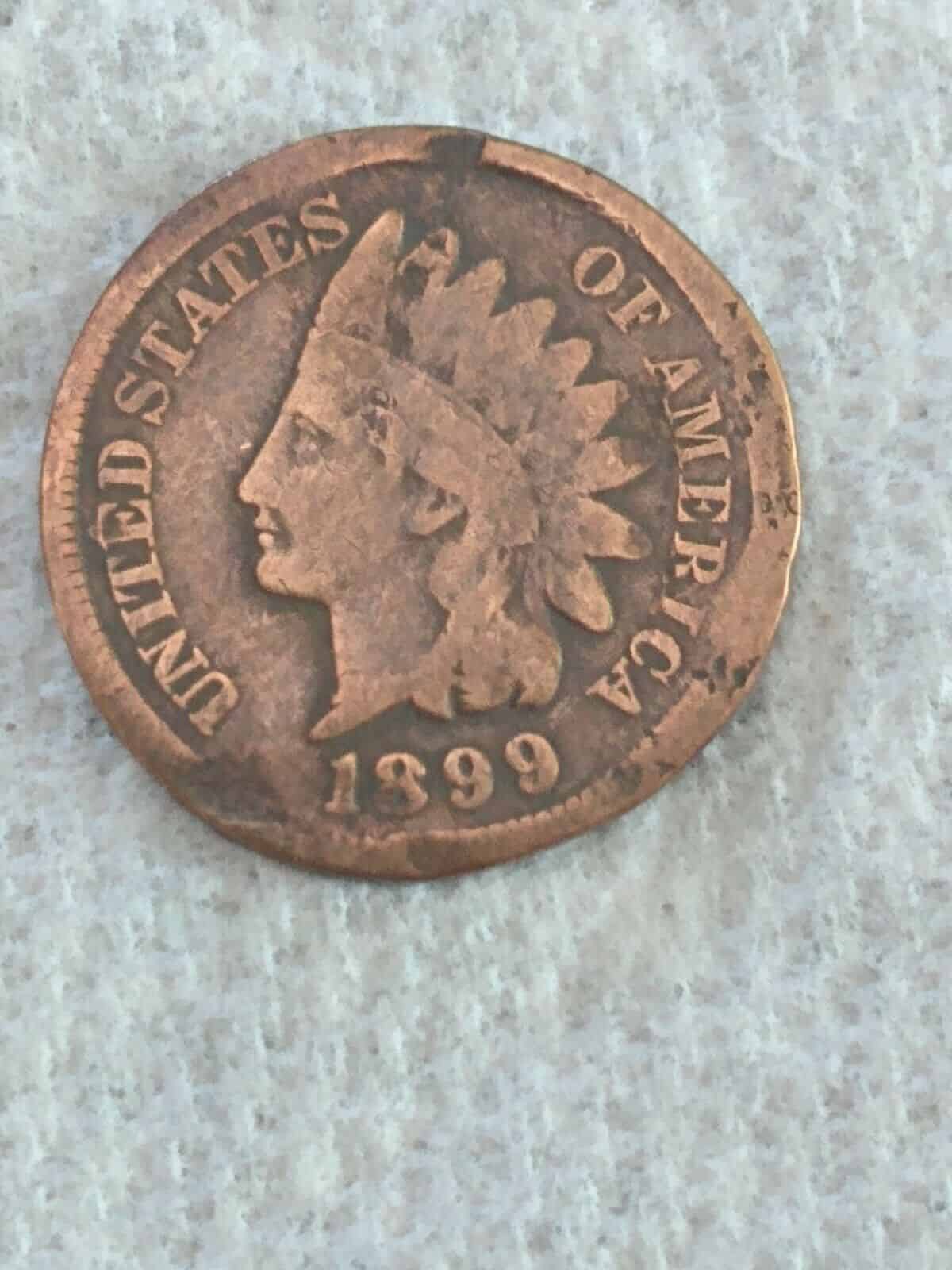 1899 Indian Head Penny Variations