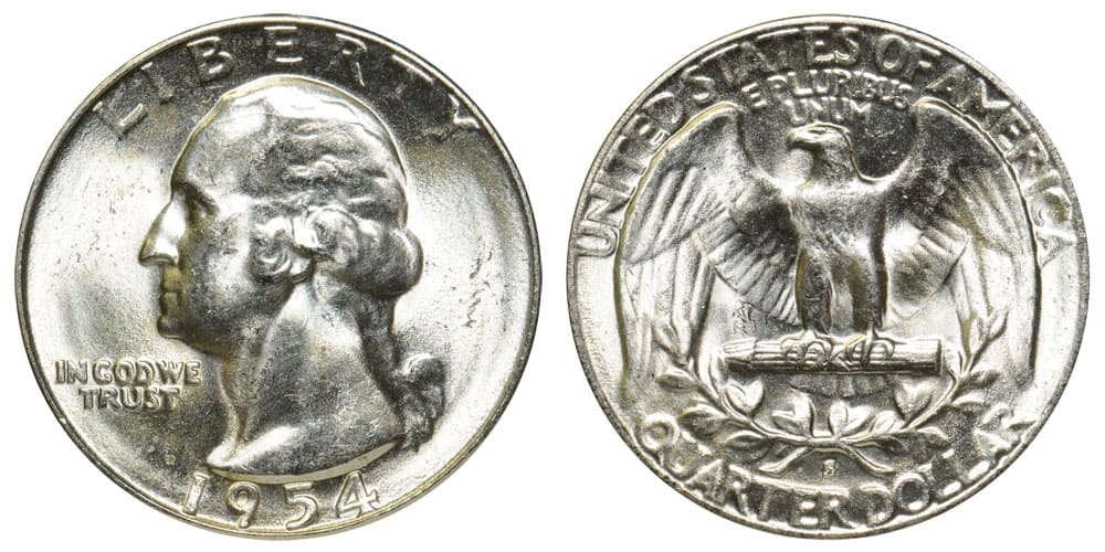 1954 Washington Silver Quarter History