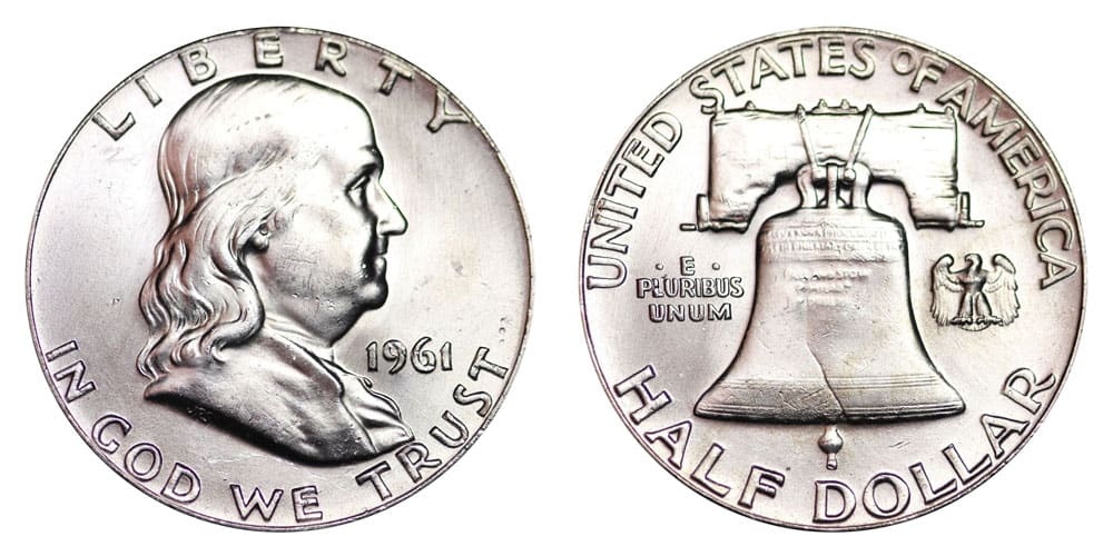 1961 Franklin Half Dollar History