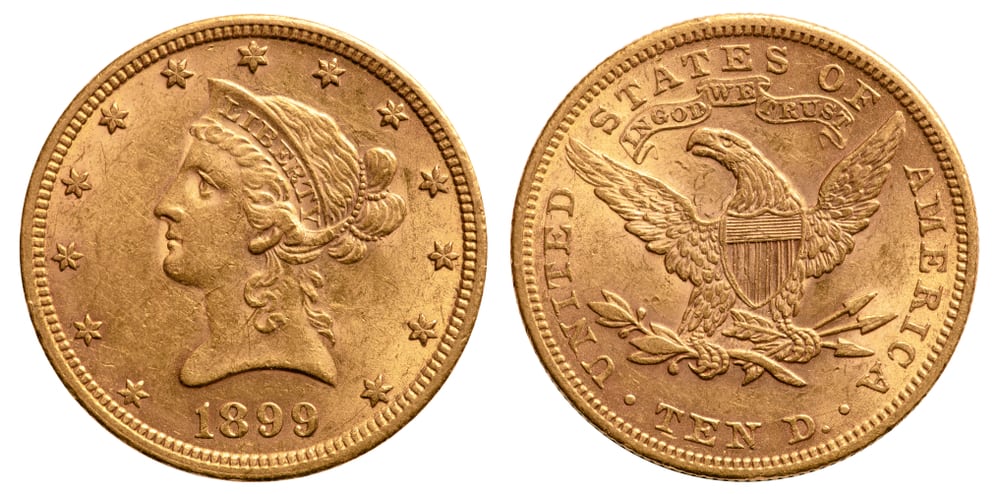 How Much is a $10 Liberty Gold Coin Worth? (Price Chart)