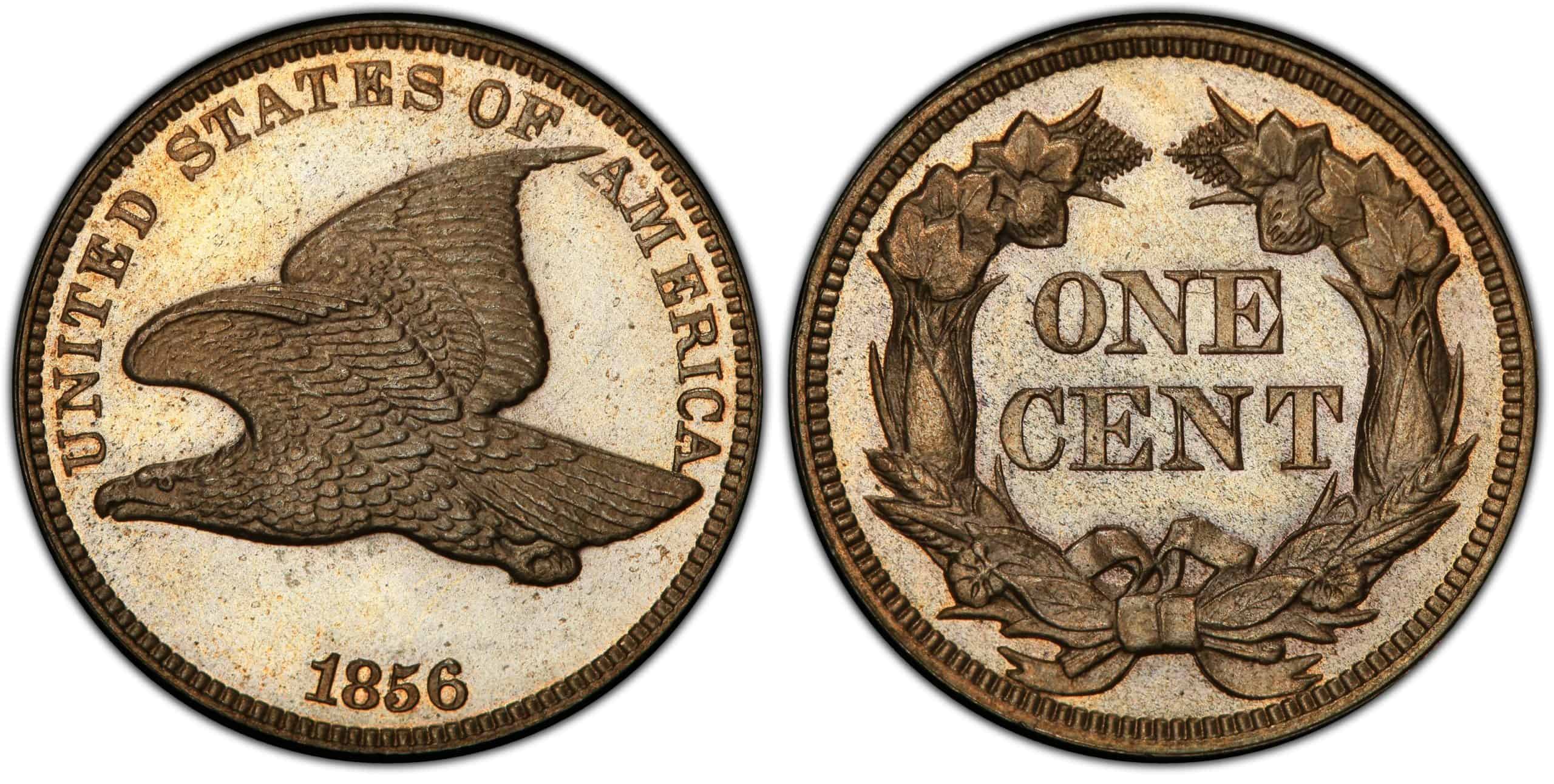 1856 Flying Eagle Cent - $172,500