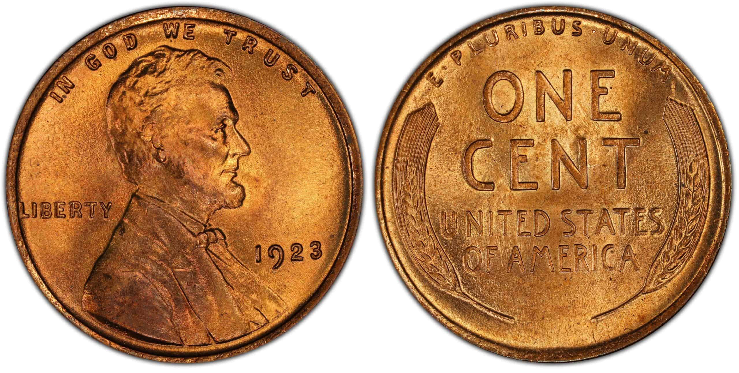 1923 Lincoln Penny History