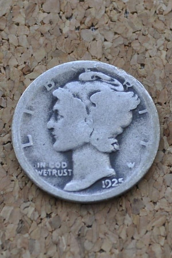 1925 Mercury Dime History